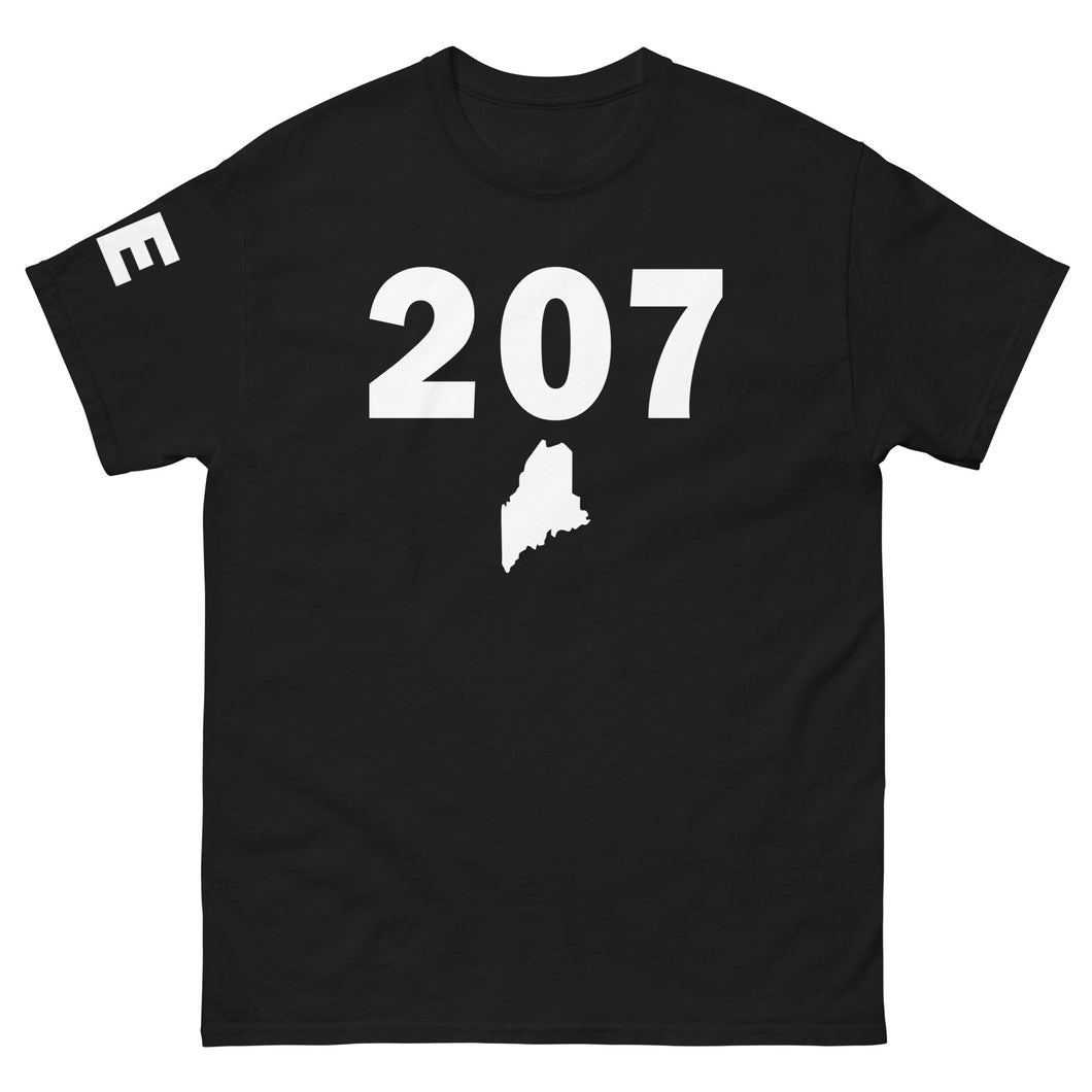 207 Area Code Men's Classic T Shirt