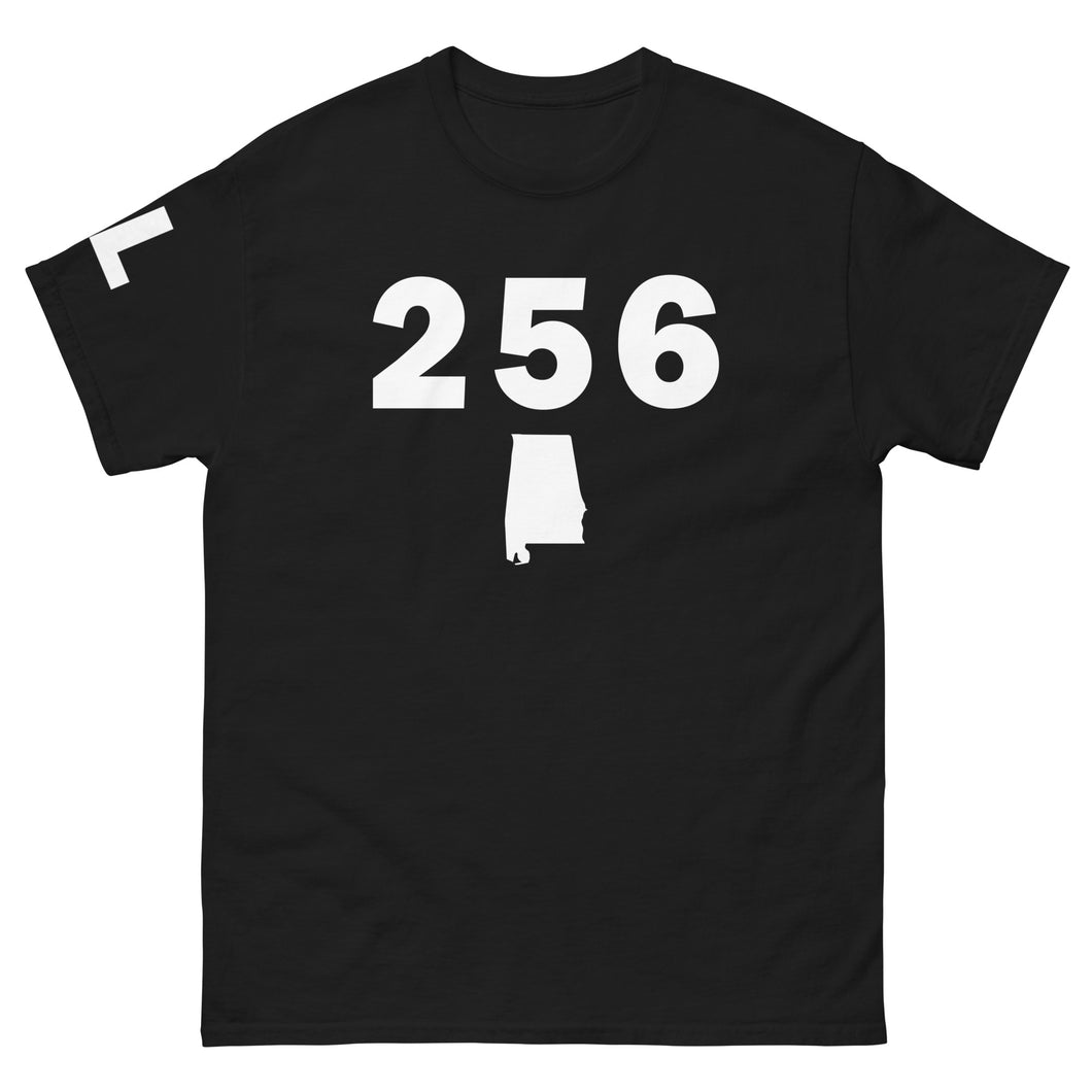 256 Area Code Men's Classic T Shirt