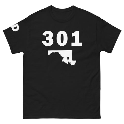 301 Area Code Men's Classic T Shirt