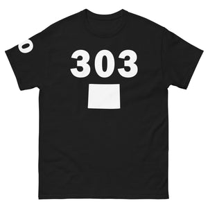 303 Area Code Men's Classic T Shirt