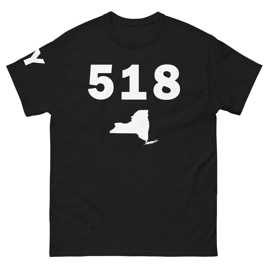 518 Area Code Men's Classic T Shirt