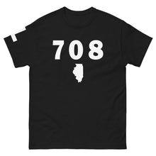 Load image into Gallery viewer, 708 Area Code Men&#39;s Classic T Shirt