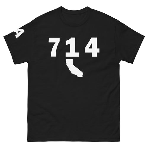 714 Area Code Men's Classic T Shirt