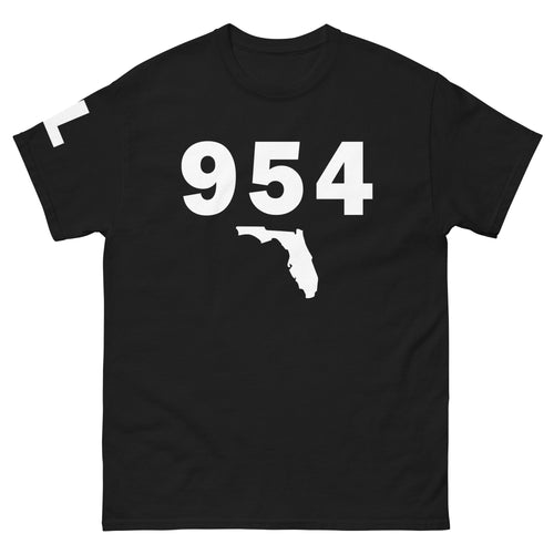 954 Area Code Men's Classic T Shirt