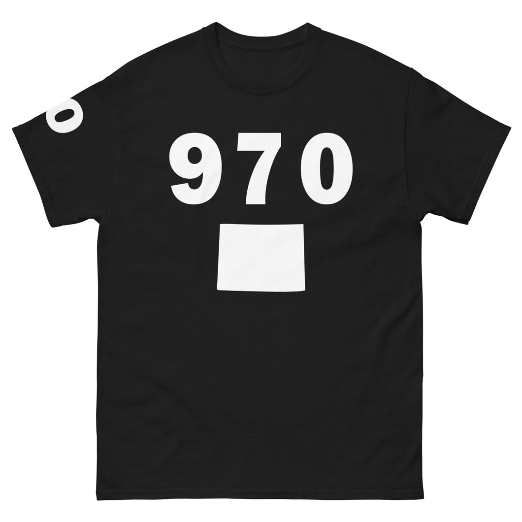 970 Area Code Men's Classic T Shirt