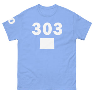 303 Area Code Men's Classic T Shirt