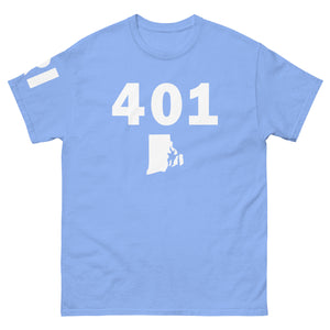401 Area Code Men's Classic T Shirt