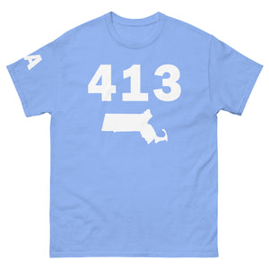 413 Area Code Men's Classic T Shirt