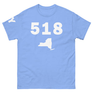 518 Area Code Men's Classic T Shirt