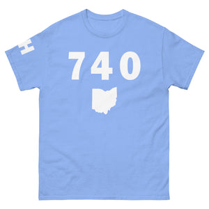 740 Area Code Men's Classic T Shirt