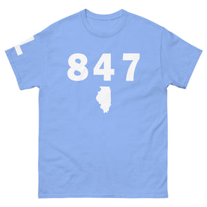 847 Area Code Men's Classic T Shirt