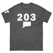 Load image into Gallery viewer, 203 Area Code Men&#39;s Classic T Shirt
