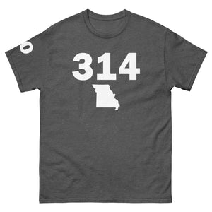 314 Area Code Men's Classic T Shirt