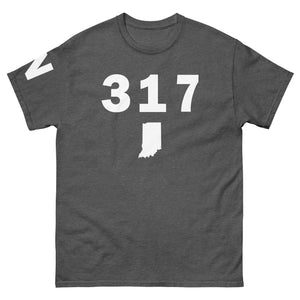 317 Area Code Men's Classic T Shirt