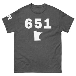 651 Area Code Men's Classic T Shirt