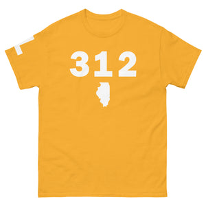 312 Area Code Men's Classic T Shirt