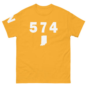 574 Area Code Men's Classic T Shirt