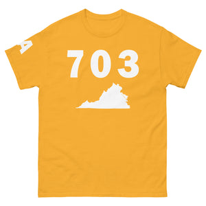 703 Area Code Men's Classic T Shirt