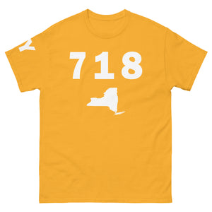 718 Area Code Men's Classic T Shirt