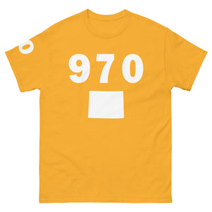 970 Area Code Men's Classic T Shirt