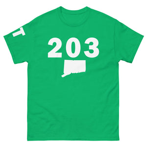 203 Area Code Men's Classic T Shirt