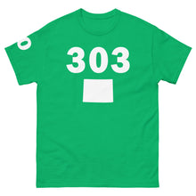 Load image into Gallery viewer, 303 Area Code Men&#39;s Classic T Shirt