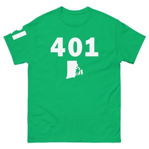 401 Area Code Men's Classic T Shirt