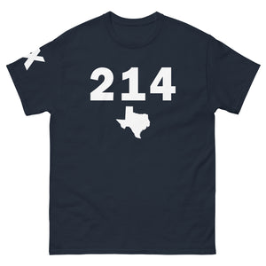 214 Area Code Men's Classic T Shirt