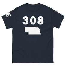Load image into Gallery viewer, 308 Area Code Men&#39;s Classic T Shirt