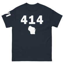 Load image into Gallery viewer, 414 Area Code Men&#39;s Classic T Shirt