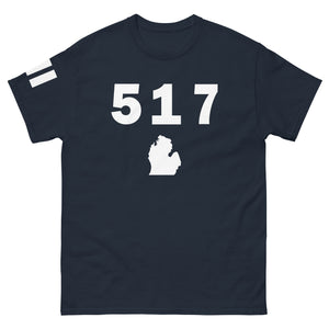 517 Area Code Men's Classic T Shirt