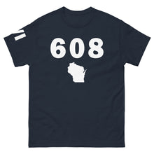 Load image into Gallery viewer, 608 Area Code Men&#39;s Classic T Shirt