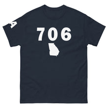 Load image into Gallery viewer, 706 Area Code Men&#39;s Classic T Shirt