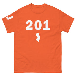 201 Area Code Men's Classic T Shirt