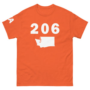 206 Area Code Men's Classic T Shirt