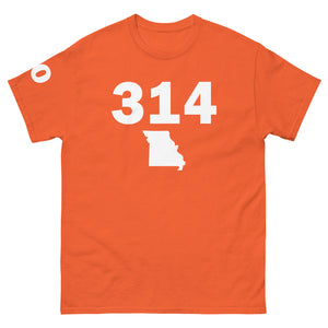 314 Area Code Men's Classic T Shirt