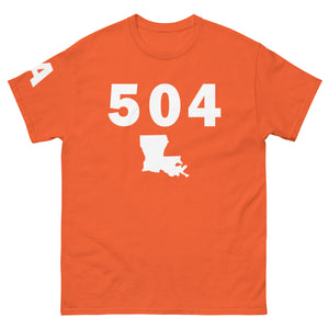 504 Area Code Men's Classic T Shirt