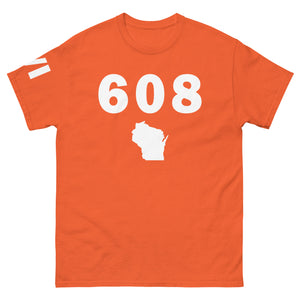 608 Area Code Men's Classic T Shirt