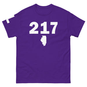217 Area Code Men's Classic T Shirt