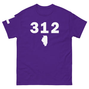 312 Area Code Men's Classic T Shirt