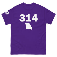 Load image into Gallery viewer, 314 Area Code Men&#39;s Classic T Shirt