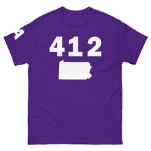 Load image into Gallery viewer, 412 Area Code Men&#39;s Classic T Shirt