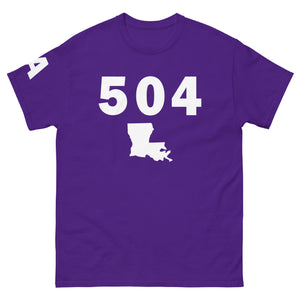 504 Area Code Men's Classic T Shirt