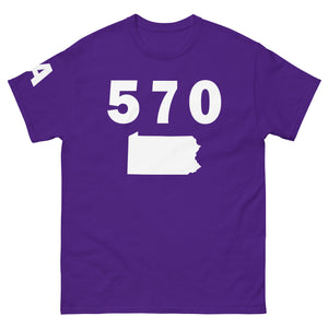 570 Area Code Men's Classic T Shirt