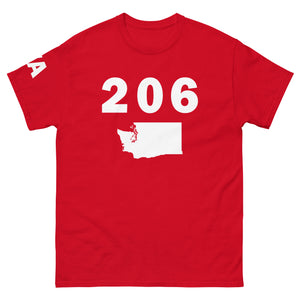 206 Area Code Men's Classic T Shirt
