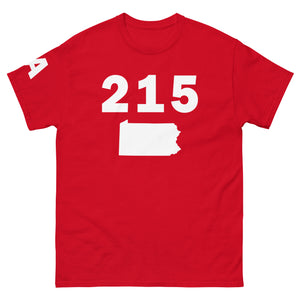 215 Area Code Men's Classic T Shirt