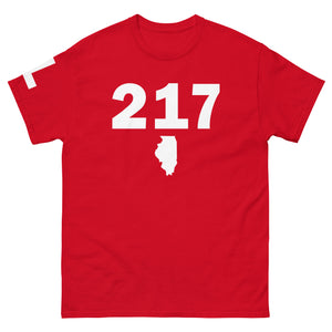 217 Area Code Men's Classic T Shirt