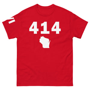 414 Area Code Men's Classic T Shirt