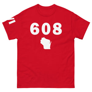608 Area Code Men's Classic T Shirt