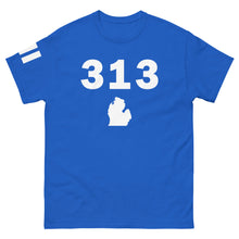 Load image into Gallery viewer, 313 Area Code Men&#39;s Classic T Shirt